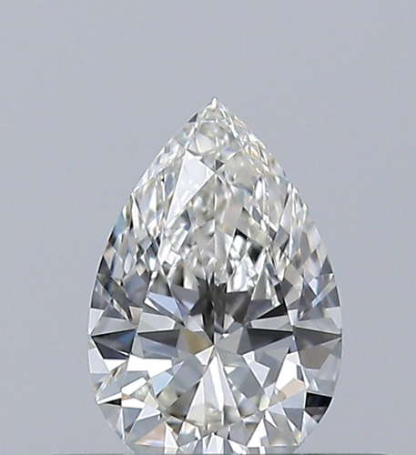 0.3 carat H-VVS1 Natūralus Pear Deimantas (1)