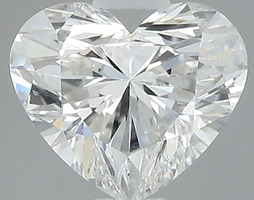 0.51 carat G-SI1 Natūralus Heart Deimantas (1)