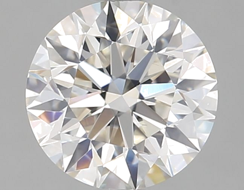 1.01 carat I-SI1 Excellent cut Natūralus Round Deimantas (1)