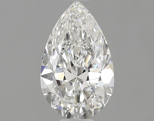 1.02 carat G-VVS2 Natūralus Pear Deimantas (1)