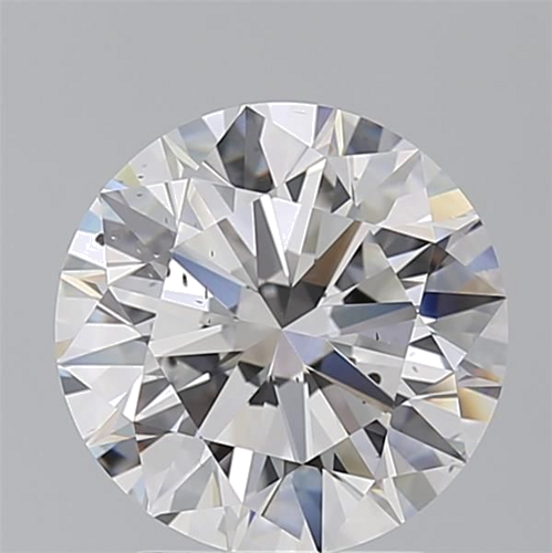 3.04 carat D-SI1 Excellent cut Natūralus Round Deimantas (1)