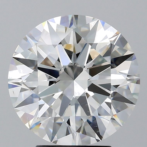 4.02 carat I-SI1 Excellent cut Natūralus Round Deimantas (1)