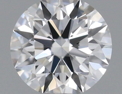 0.2 carat F-VVS1 Excellent cut Natūralus Round Deimantas (1)