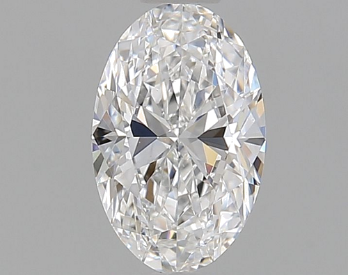 0.5 carat D-VVS2 Natūralus Oval Deimantas (1)