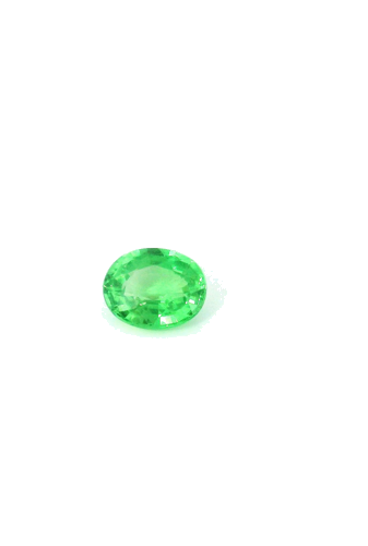 0.37 carat GREEN Oval Garnet (1)