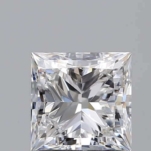 1.01 carat D-VVS2 Natūralus Princess Deimantas (1)