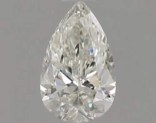 0.5 carat J-VS2 Natūralus Pear Deimantas (1)