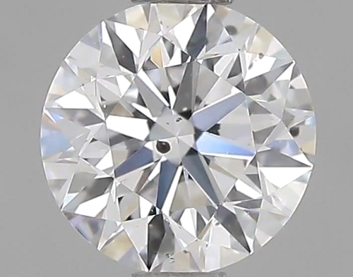 0.64 carat D-SI2 Excellent cut Natūralus Round Deimantas (1)