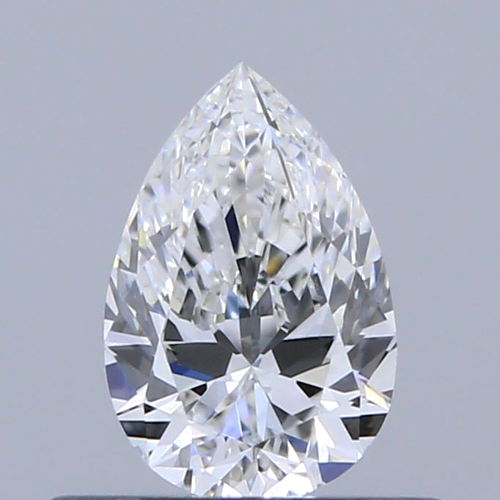 0.4 carat E-VS2 Natūralus Pear Deimantas (1)
