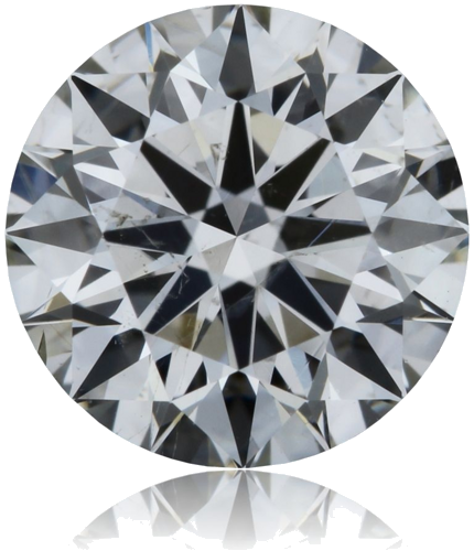 0.6 carat I-SI2 Excellent cut Natūralus Round Deimantas (1)