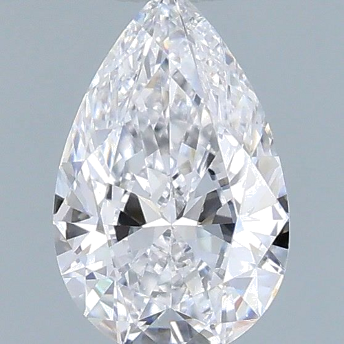 0.4 carat D-SI1 Natūralus Pear Deimantas (1)