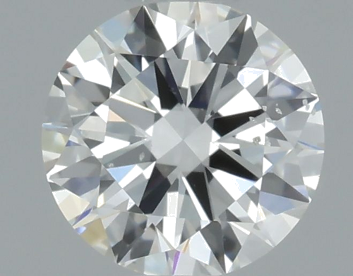 0.44 carat F-SI2 Excellent cut Natūralus Round Deimantas (1)