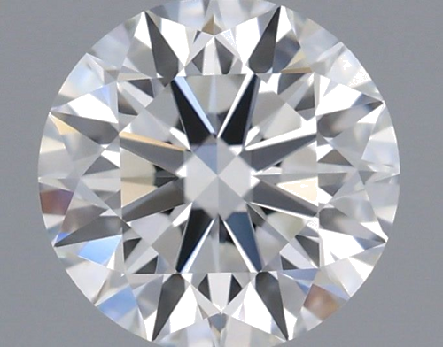 0.56 carat F-VVS1 Excellent cut Natūralus Round Deimantas (1)