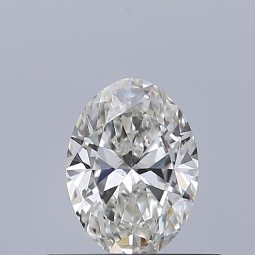 0.4 carat H-VVS1 Natūralus Oval Deimantas (1)