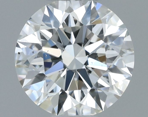 0.5 carat F-SI1 Excellent cut Natūralus Round Deimantas (1)