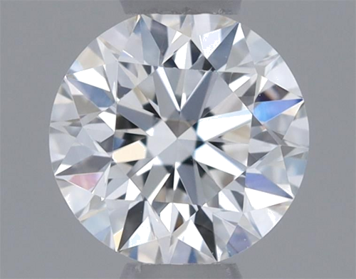 0.27 carat F-VVS1 Excellent cut Natūralus Round Deimantas (1)