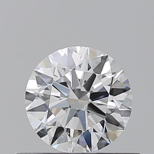 0.5 carat F-SI1 Excellent cut Natūralus Round Deimantas (1)