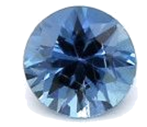 0.15 carat BLUE BRILLIANT cut Round Safyras (1)