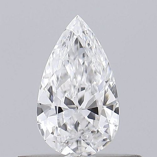 0.27 carat E-VVS2 Natūralus Pear Deimantas (1)