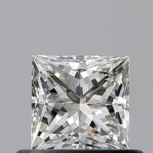 0.55 carat I-VVS2 Natūralus Princess Deimantas (1)