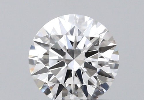 0.42 carat F-VVS1 Excellent cut Natūralus Round Deimantas (1)