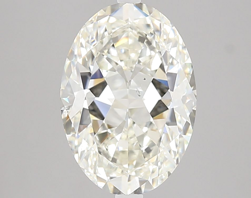 3.7 carat J-SI1 Natūralus Oval Deimantas (1)