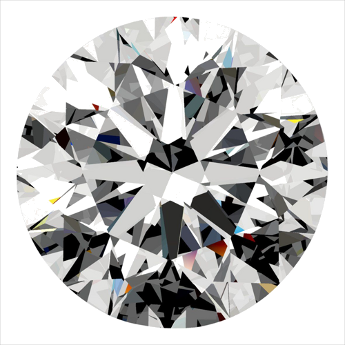 0.3 carat G-VVS1 Very Good cut Natūralus Round Deimantas (1)