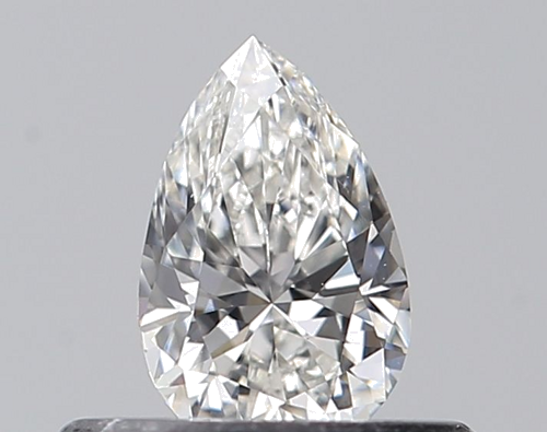 0.32 carat E-VVS1 Natūralus Pear Deimantas (1)