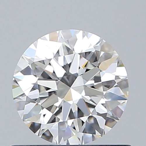 0.61 carat F-IF Excellent cut Natūralus Round Deimantas (1)
