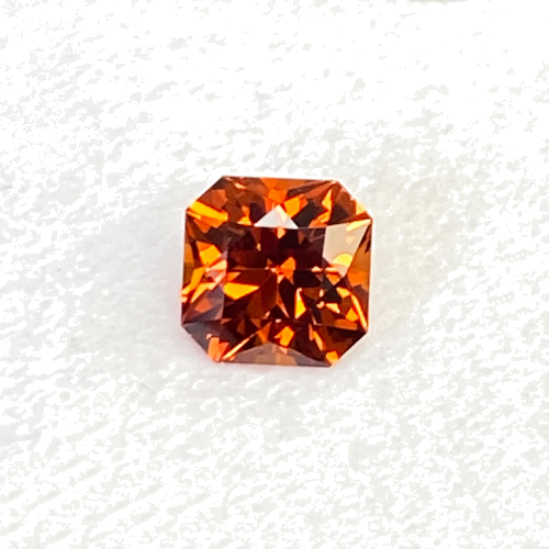 1.75 carat ORANGE Radiant Garnet (1)