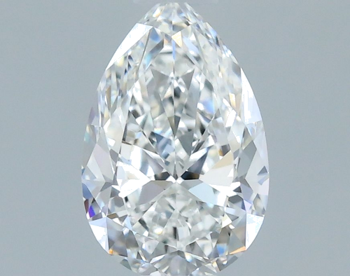 0.51 carat E-IF Natūralus Pear Deimantas (1)