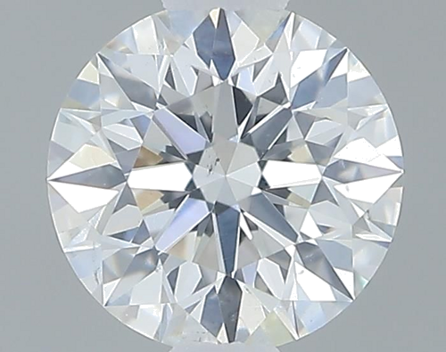 0.43 carat F-SI2 Excellent cut Natūralus Round Deimantas (1)