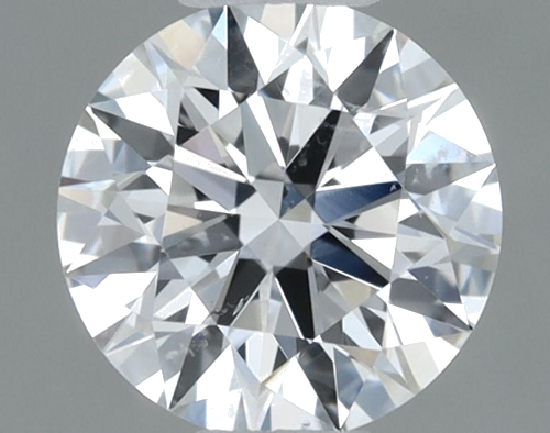 0.5 carat F-SI2 Excellent cut Natūralus Round Deimantas (1)