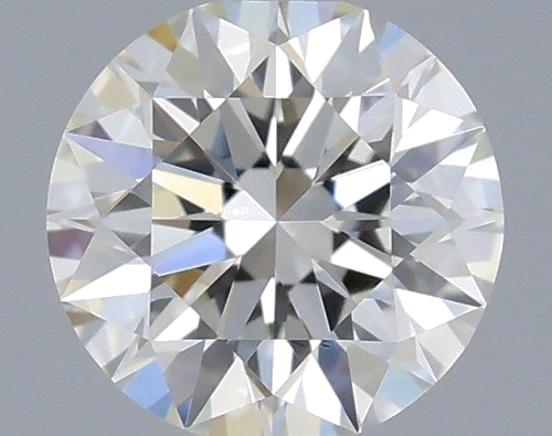 0.37 carat I-VVS2 Excellent cut Natūralus Round Deimantas (1)