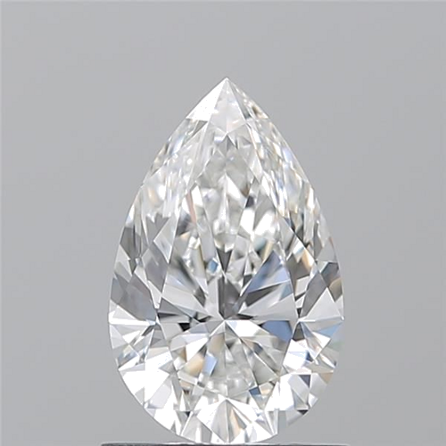1.02 carat F-VVS1 Natūralus Pear Deimantas (1)