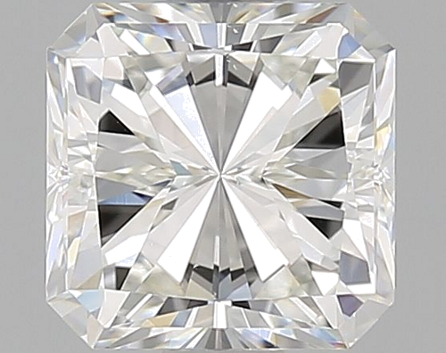 0.9 carat H-VS2 Natūralus Square Radiant Deimantas (1)