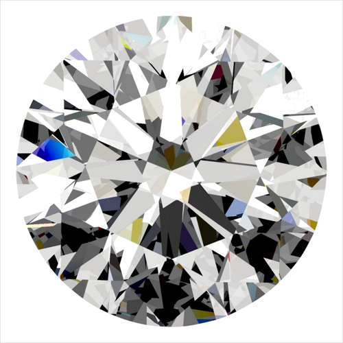 0.33 carat G-VVS1 Excellent cut Natūralus Round Deimantas (1)