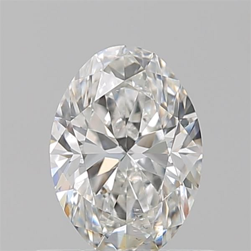 0.6 carat F-SI1 Natūralus Oval Deimantas (1)