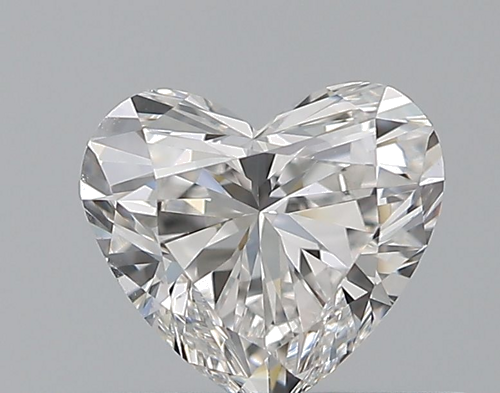0.5 carat E-VVS1 Natūralus Heart Deimantas (1)