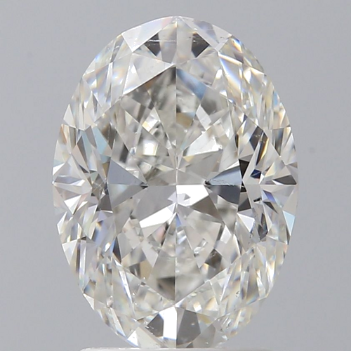 2.0 carat G-SI1 Natūralus Oval Deimantas (1)