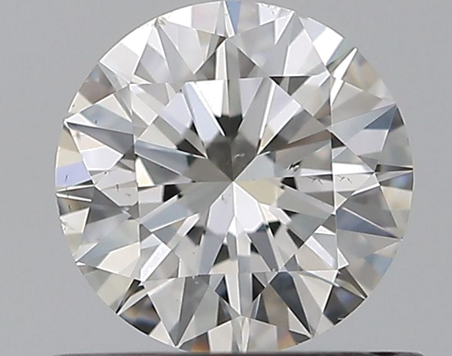 0.65 carat G-SI1 Excellent cut Natūralus Round Deimantas (1)