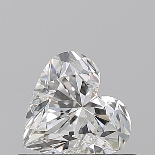 0.5 carat G-VVS2 Natūralus Heart Deimantas (1)