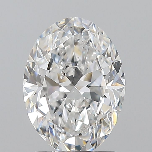 1.7 carat E-SI2 Natūralus Oval Deimantas (1)