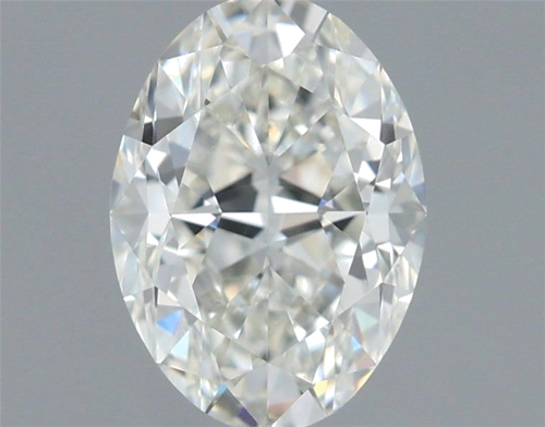 0.64 carat I-VVS2 Natūralus Oval Deimantas (1)