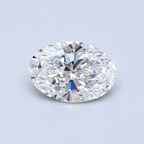 0.5 carat D-SI1 Natūralus Oval Deimantas (1)