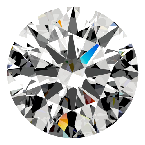 0.31 carat E-VVS1 Excellent cut Natūralus Round Deimantas (1)