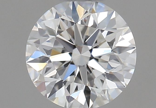 0.5 carat F-VVS1 Excellent cut Natūralus Round Deimantas (1)