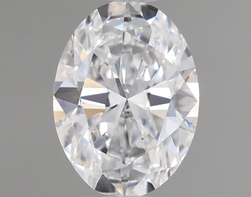 0.51 carat D-VS1 Natūralus Oval Deimantas (1)
