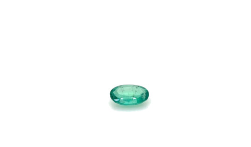 0.61 carat GREEN Oval Smaragdas (1)