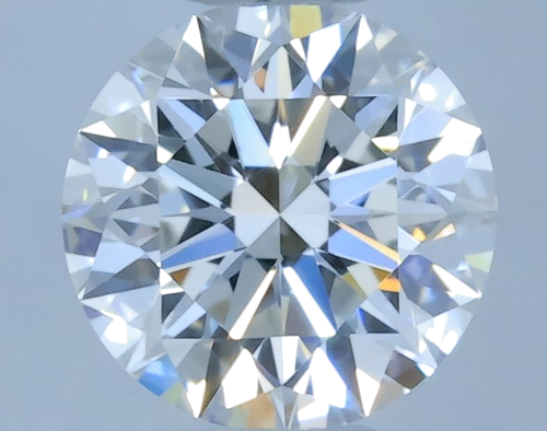 0.41 carat F-VVS1 Excellent cut Natūralus Round Deimantas (1)